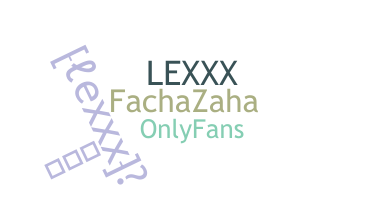 နာမ်မြောက်မည့်အမည် - lexxx