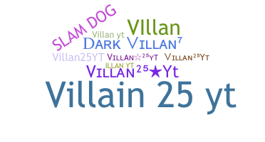 နာမ်မြောက်မည့်အမည် - Villan25yt