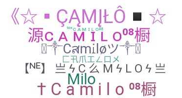 နာမ်မြောက်မည့်အမည် - Camilo