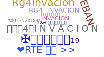 နာမ်မြောက်မည့်အမည် - RG4INVACION