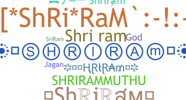 နာမ်မြောက်မည့်အမည် - Shriram