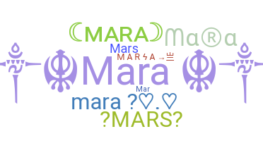 နာမ်မြောက်မည့်အမည် - Mara