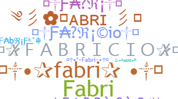 နာမ်မြောက်မည့်အမည် - Fabricio