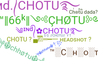 နာမ်မြောက်မည့်အမည် - Chotu