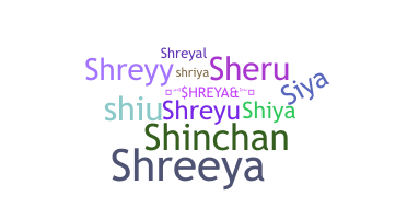 နာမ်မြောက်မည့်အမည် - Shreya