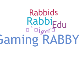 နာမ်မြောက်မည့်အမည် - rabbids