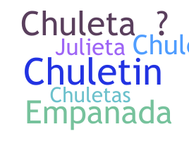 နာမ်မြောက်မည့်အမည် - chuleta