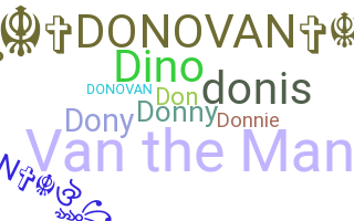 နာမ်မြောက်မည့်အမည် - Donovan