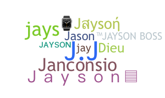 နာမ်မြောက်မည့်အမည် - Jayson
