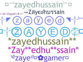 နာမ်မြောက်မည့်အမည် - Zayedhussain