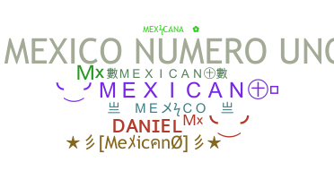 နာမ်မြောက်မည့်အမည် - Mexico