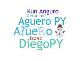 နာမ်မြောက်မည့်အမည် - Aguero