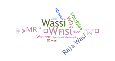နာမ်မြောက်မည့်အမည် - Wasi
