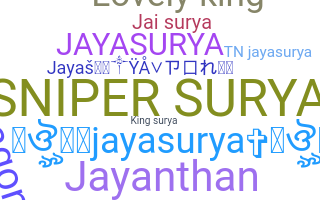 နာမ်မြောက်မည့်အမည် - Jayasurya