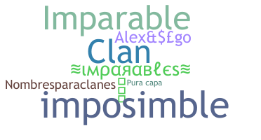 နာမ်မြောက်မည့်အမည် - Imparables