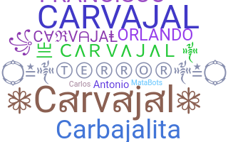 နာမ်မြောက်မည့်အမည် - Carvajal