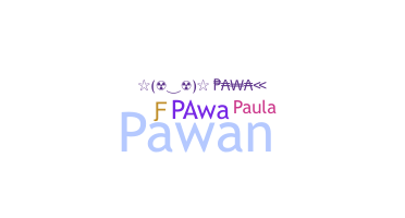 နာမ်မြောက်မည့်အမည် - Pawa