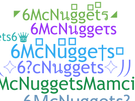 နာမ်မြောက်မည့်အမည် - 6McNuggets