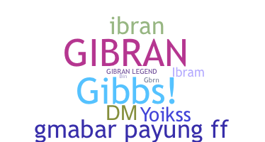နာမ်မြောက်မည့်အမည် - Gibran
