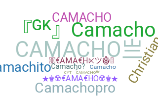 နာမ်မြောက်မည့်အမည် - Camacho