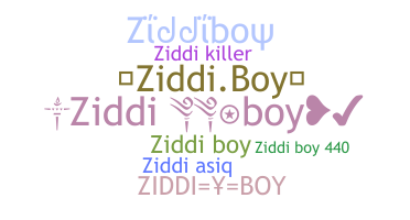 နာမ်မြောက်မည့်အမည် - Ziddiboy