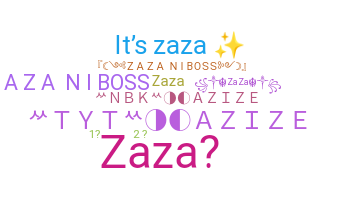 နာမ်မြောက်မည့်အမည် - zaza