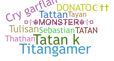 နာမ်မြောက်မည့်အမည် - Tatan