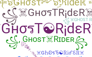 နာမ်မြောက်မည့်အမည် - ghostrider