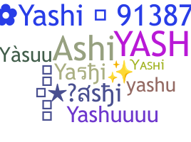 နာမ်မြောက်မည့်အမည် - Yashi