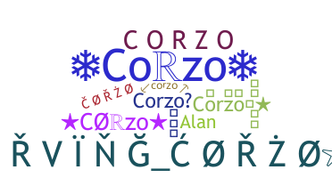 နာမ်မြောက်မည့်အမည် - Corzo