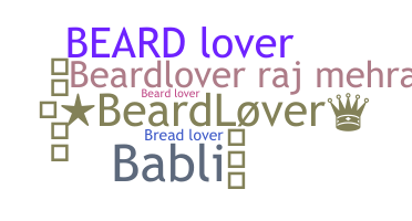 နာမ်မြောက်မည့်အမည် - BeardLover