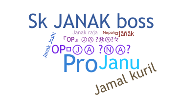 နာမ်မြောက်မည့်အမည် - Janak