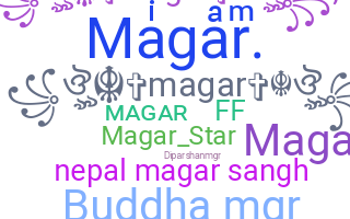 နာမ်မြောက်မည့်အမည် - Magar