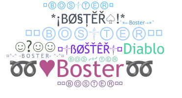 နာမ်မြောက်မည့်အမည် - Boster