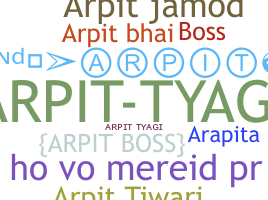 နာမ်မြောက်မည့်အမည် - ARPittyagi