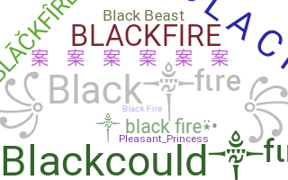 နာမ်မြောက်မည့်အမည် - BlackFire