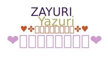 နာမ်မြောက်မည့်အမည် - Zayuri