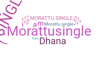 နာမ်မြောက်မည့်အမည် - Morattusingle