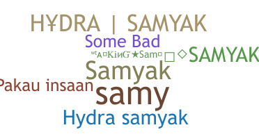 နာမ်မြောက်မည့်အမည် - samyak