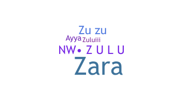 နာမ်မြောက်မည့်အမည် - Zulu