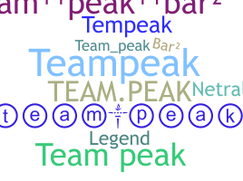 နာမ်မြောက်မည့်အမည် - TeamPeak