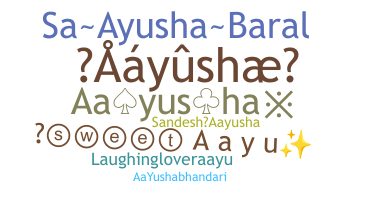 နာမ်မြောက်မည့်အမည် - Aayusha