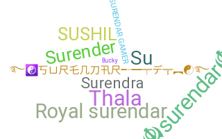 နာမ်မြောက်မည့်အမည် - Surendar