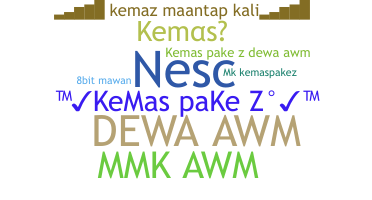 နာမ်မြောက်မည့်အမည် - Kemas