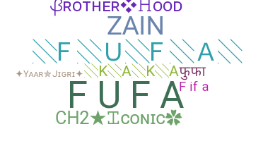 နာမ်မြောက်မည့်အမည် - fufa