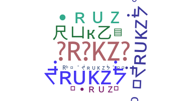 နာမ်မြောက်မည့်အမည် - RUKZ