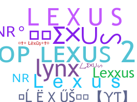 နာမ်မြောက်မည့်အမည် - Lexus