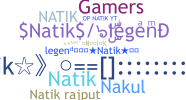နာမ်မြောက်မည့်အမည် - natik