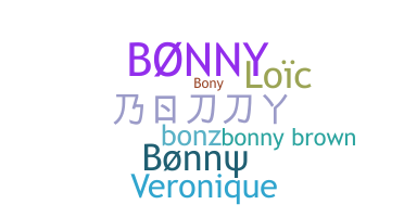 နာမ်မြောက်မည့်အမည် - Bonny