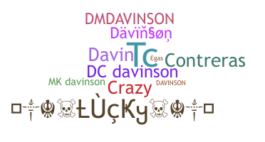 နာမ်မြောက်မည့်အမည် - Davinson